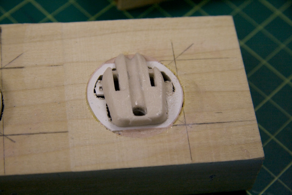 I began prototyping crude mockups of tracks but quickly moved to more refined mockups in CAD. I got to have some designs 3D printed to use with the blind users who came to help product test.