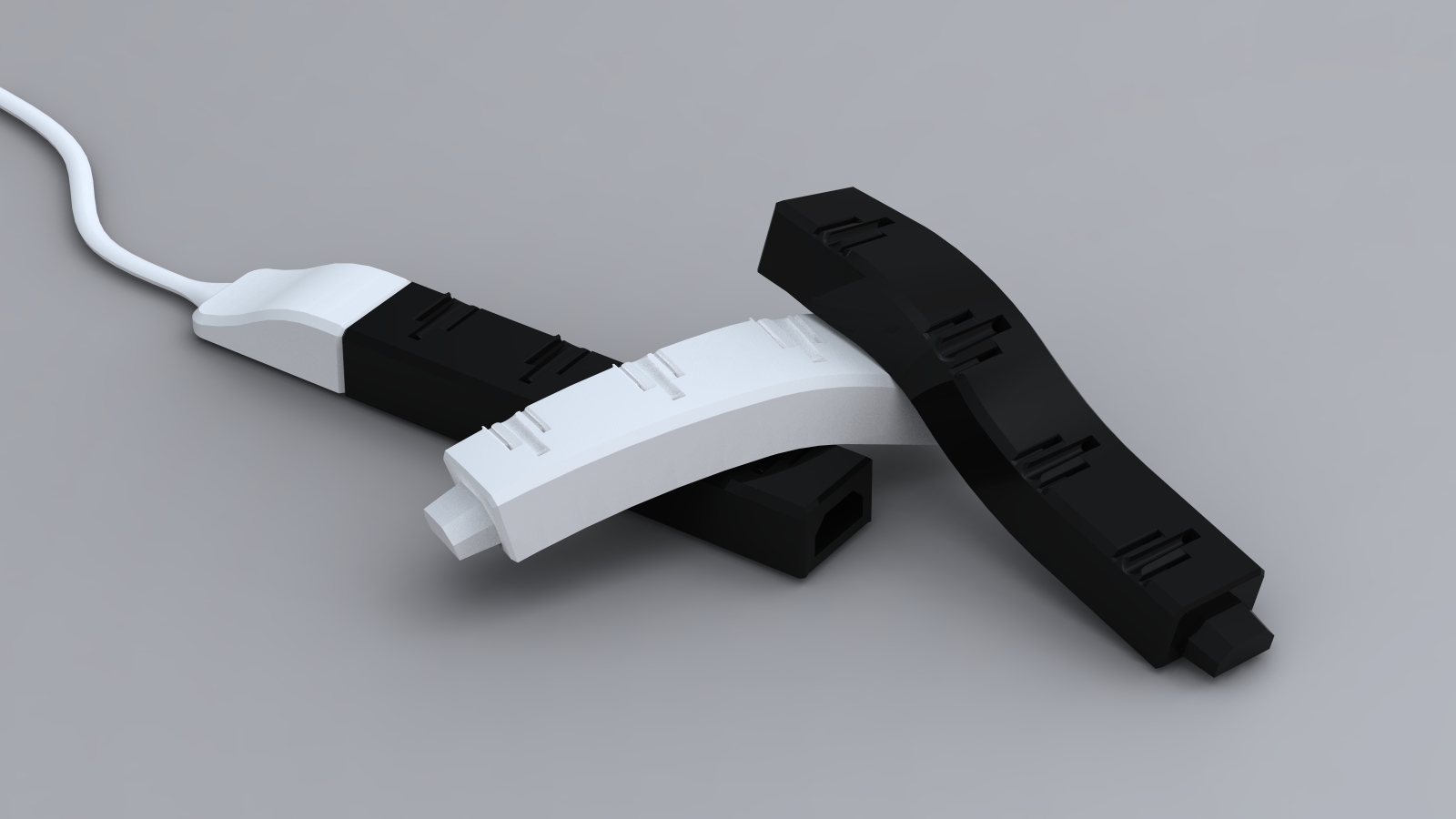 Though, in retrospect, I might have given them <em>too</em> much character. These were modeled and rendered in SolidWorks.
